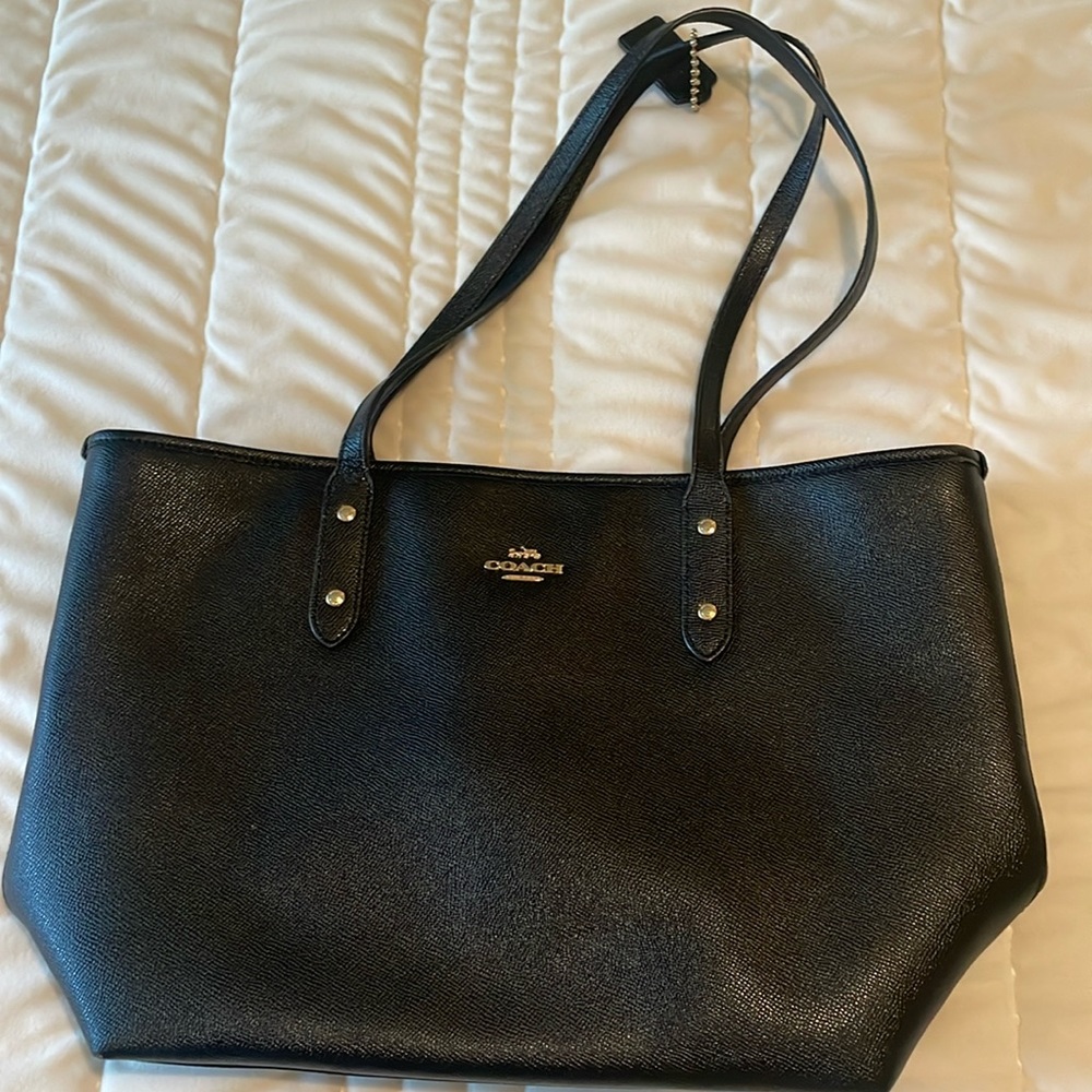 Black coach bag